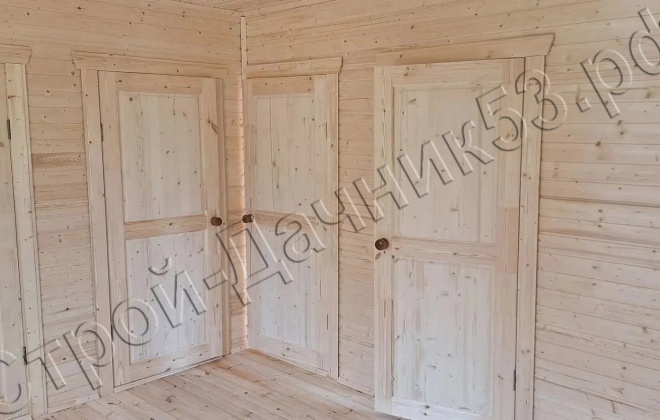 5 Каркасный дом Д-158, 7.5x6м, 42 М², Московская область, г.  Лосино-Петровский, р.п. Свердловский (9)